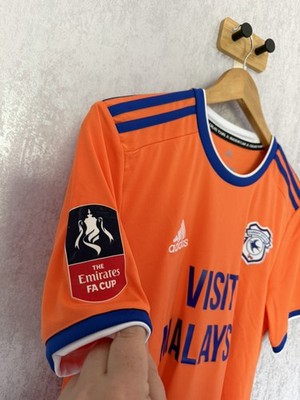 Will Vaulks Cardiff City Match Worn/Issued Shirt V Reading FA CUP 