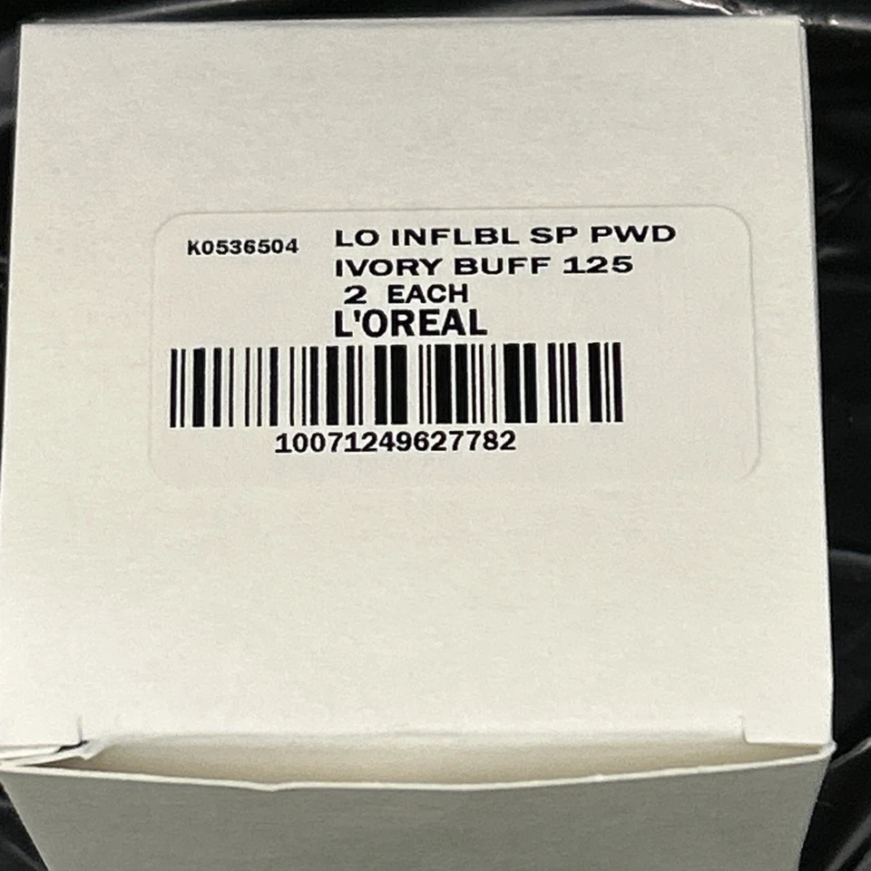 Pacote com 2 bases L'Oreal Paris Infallible 24 H Fresh Wear, Ivory Buff 125 - Imagem 3 de 3
