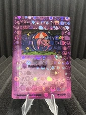 Meow (Mew) 151/151 - Energy Holo Pokidoki First Edition FanArt Pokemon