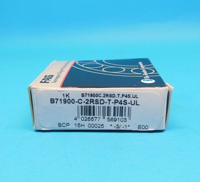 B71900-C-2RSD-T-P4S-UL Spindle bearing FAG Unused item