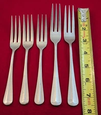 Rogers Co Jefferson Manor Stainless 3-Tine 2 Dinner Forks, 3 Salad Forks Korea