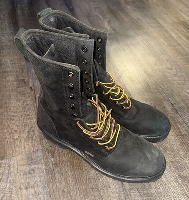 GEAR BOX 8020 Black Leather Size 14.5 EEE Logger Work Boots