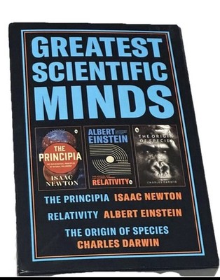 Greatest Scientific Minds Hardcover Book Isaac Newton Principia Albert Einstein