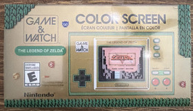 TEN SWITCH GAMES - 9 BRAND NEW NOT OPENED - PLUS GAME & WATCH ZELDA COLOR SCREEN