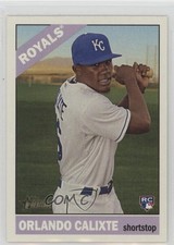 2015 Topps Heritage High Number Orlando Calixte #697 1i3m