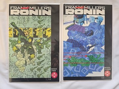 FRANK MILLER'S RONIN #2 & #3! Vintage 1983-1984 DC Comics!