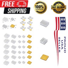 30 PCS Raspberry Pi Heatsink Kit - Aluminum  Copper Coolers with Adhesive Tape