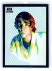 2022 Topps Star Wars Galaxy Chrome Luke Skywalker 1 Refractor