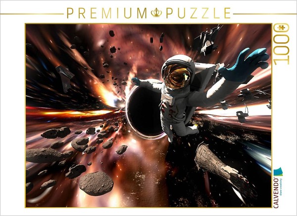 Calvendo Puzzle Black Hole | 1000 Pieces, Finished Size 25.2 × 18.9 In (64 × 48-image