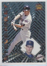 1997 Pacific Crown Collection Prism Light Blue Steve Finley #143 0qx8