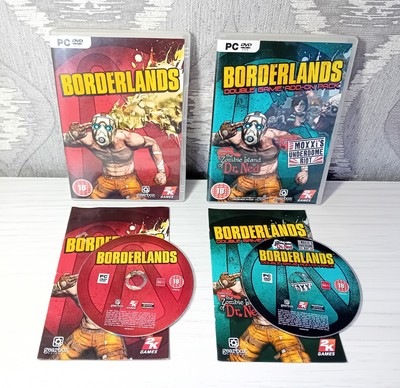 BORDERLANDS + Double Game Add-on Pack Bundle - PC DVD ROM (2K Spiele)