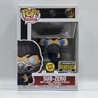 Funko Pop! Movies Mortal Kombat Sub-Zero #1057 EE Exclusive GITD