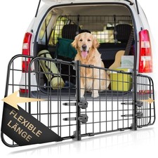 HELDENWERK Universal Kofferraum Trenngitter fuer Hunde - Auto Hundegitter