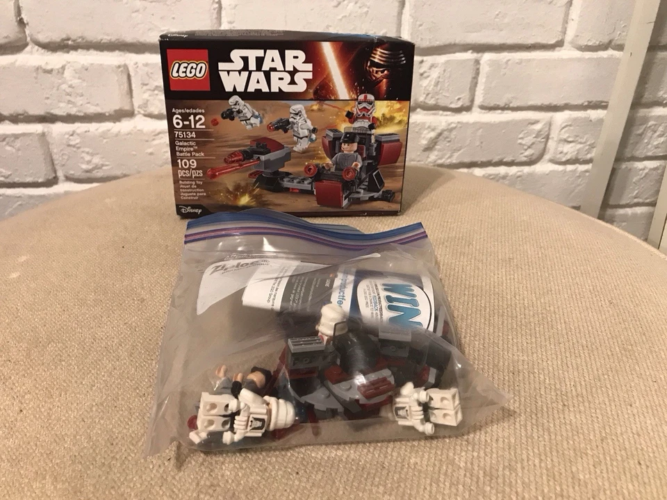 Lego Star Wars: Imperio Galáctico Battle Pack Set 75134 - con instrucciones Foto 4 de 4