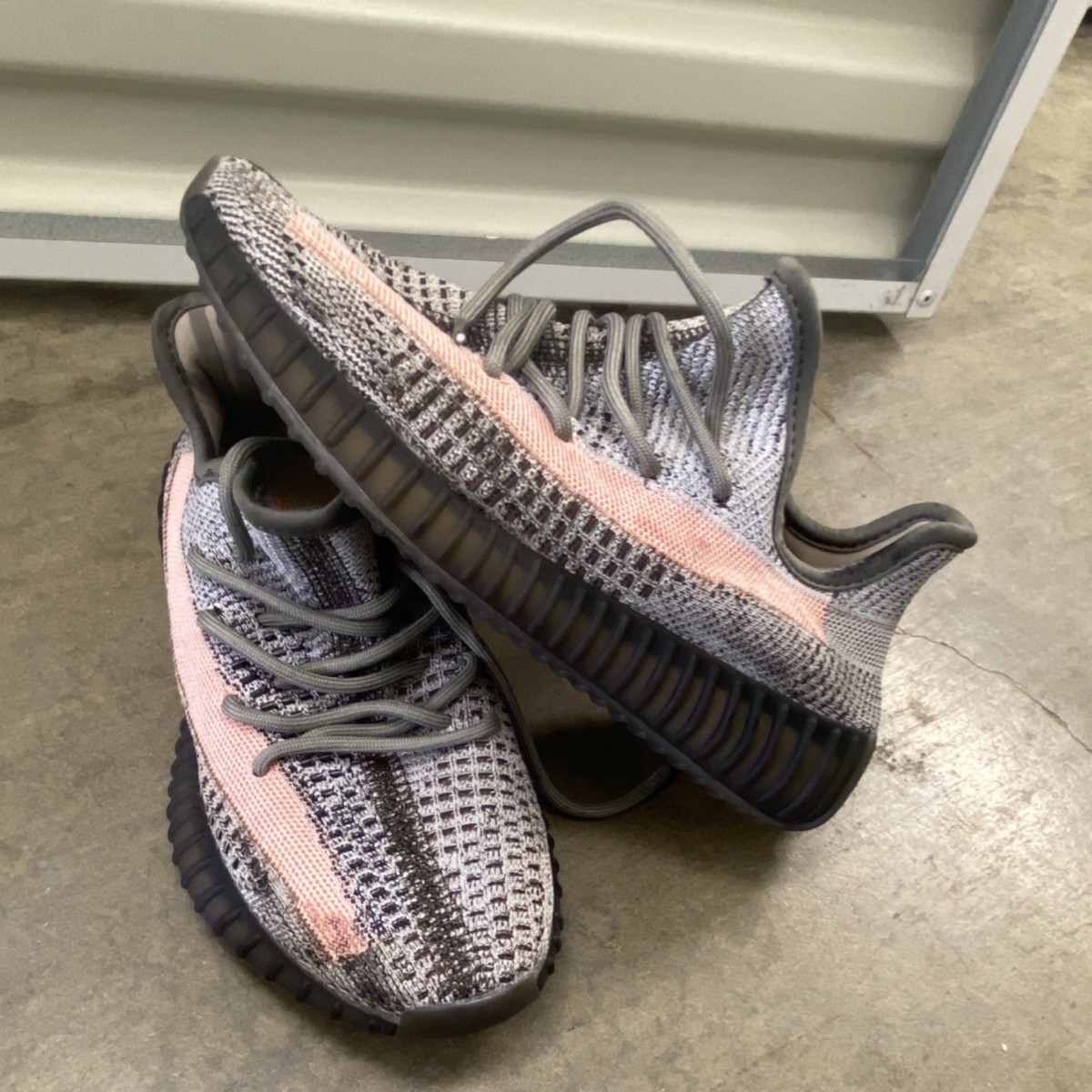 Adidas Yeezy Boost 350 V2 Ash Stone Gray/Pink GW0089 2021