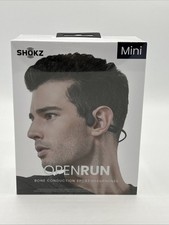 Shokz - OpenRun Mini S803 Bone Conduction Open-Ear Endurance Headphones - Black