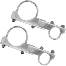 Chain Link Fence 180  Commercial Gate Hinge 2-Pack for 4.5" Post 1-5/8" or 1-7/8