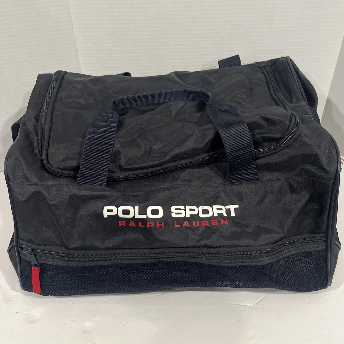 POLO SPORT ダッフルバッグ メッシュ 黒 ポロスポーツラルフローレン Polo Sport Duffle Bags for Men for sale | eBay