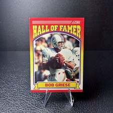 1990 Score - Hall of Famer Bob Griese #601 Miami Dolphins