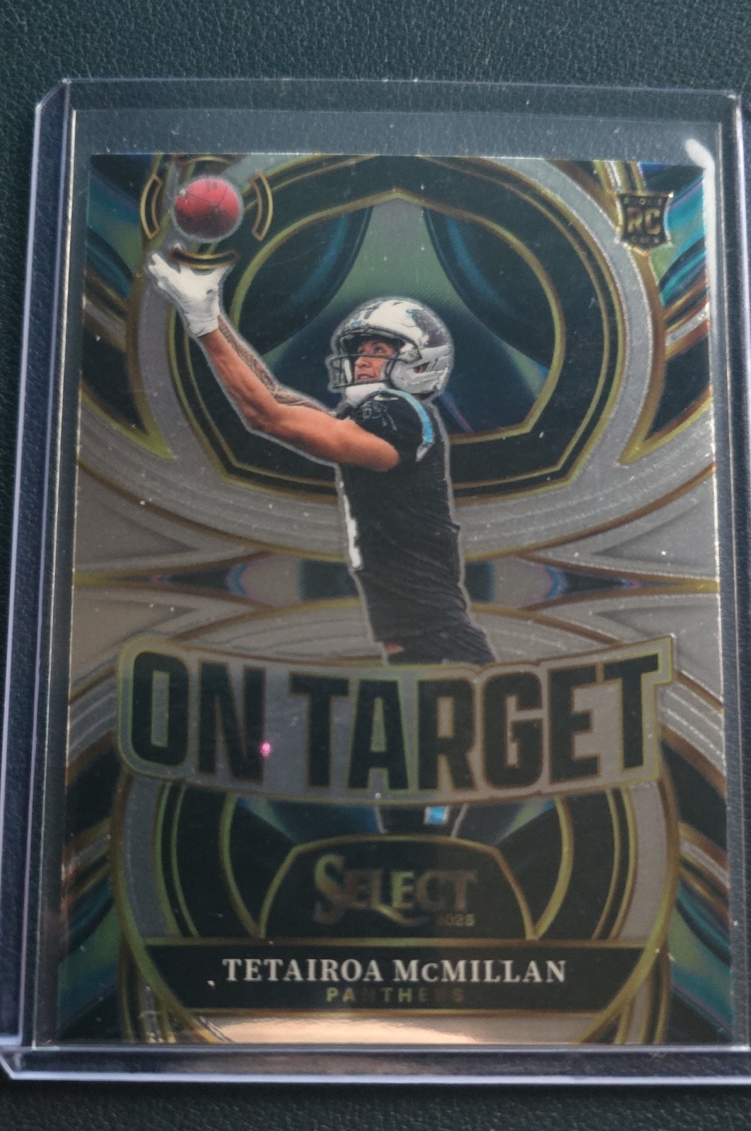 2025 Panini Select - On Target Tetairoa McMillan #3 (RC)