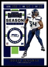 2019 Panini Contenders Season Ticket Bobby Wagner Seattle Seahawks #91