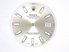 ROLEX Genuine Dial Datejust II 116334 Men's Wrist Watch Parts Silver 41mm #1