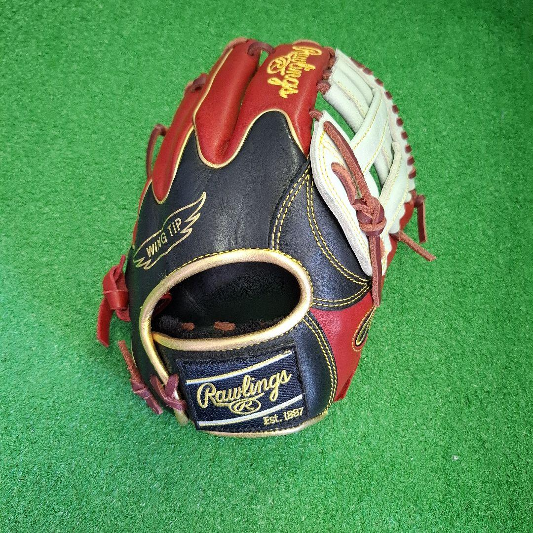 Rawlings Japan Heart of the Hide HOH 11.25 Infield RHT Glove Black