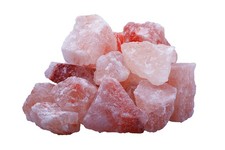 Himalayan Pink Salt Chunks 100 Natural Solid Mineral Rock Salt Chunks 1.2 to...