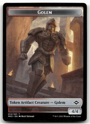 Golem Token #12 Modern Horizons 2 MTG