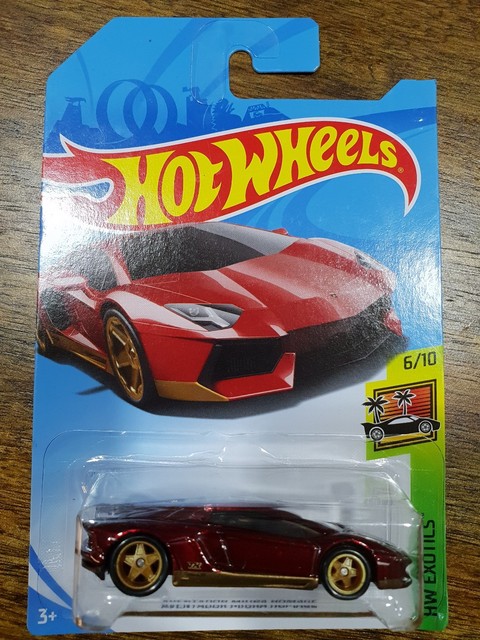 lamborghini aventador miura homage hot wheels