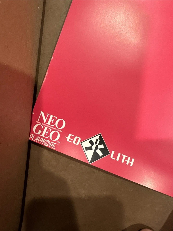 Оригинальный винтажный плакат 2002 The King of Fighters 27 x 38 SNK Neo Geo SNK Eolith - Изображение 3 из 4