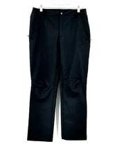 Camel Crown Pants Men Small Black Softshell  Fleece Lined Hiking Ski Outdoor