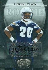 Antoine Cason autographed Football Card 2008 Donruss New Generation Rookie #153