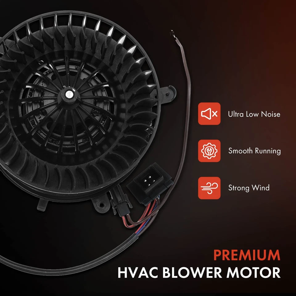 Kit de motor e resistor de soprador HVAC dianteiro para Mercedes-Benz E300 E320 E430 E55 AMG - Imagem 3 de 4