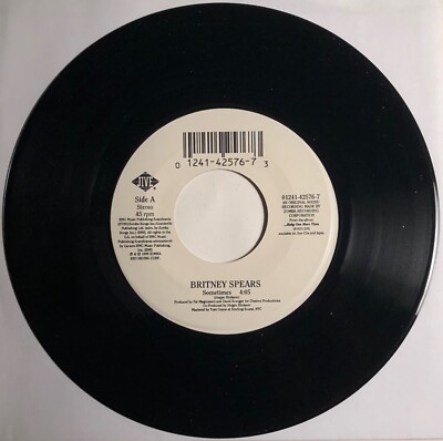 Britney Spears / Sometimes / Hard to find  1999 7'' US 45rpm / Mint!