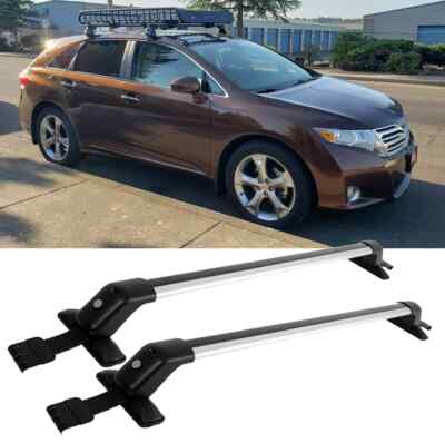 For Toyota Venza Car Top Roof Rack Cross Bars Luggage Cargo Carrier with Lock UP