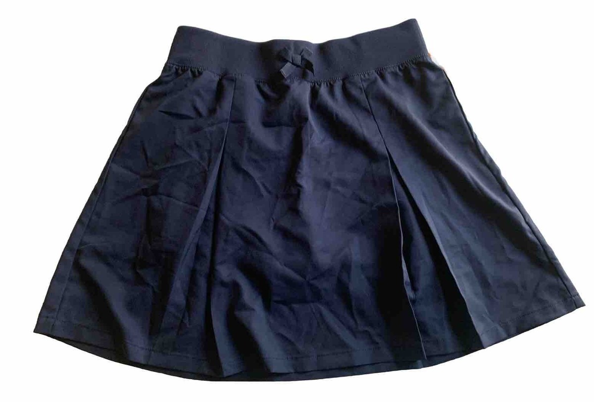 Knee Length Navy Uniform Skort YONGHS Big Girls Knee Length Skater