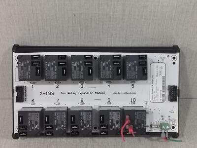 CONTROL BY WEB X-18s TEN RELAY EXPANSION MODULE