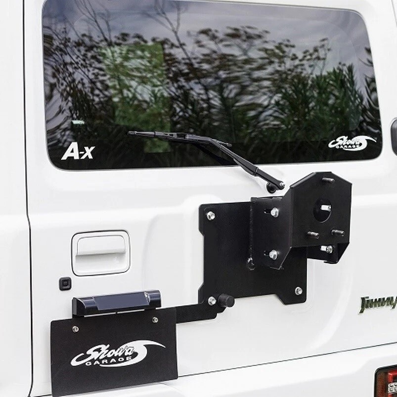 SHOWA GARAGE Spare Tire Right-Upward Relocation Bracket Kit