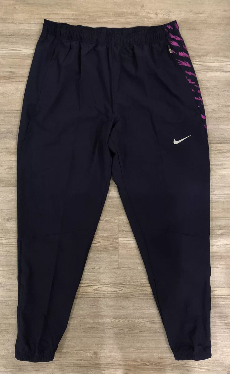 Nike Flex Swift Dri Fit Running Pants Sweats Men s Size L CJ5362 521 Navy