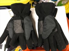 Cold Winter Weather Ski Gloves New Goodfellow Gray Black Men s sizes Textured
