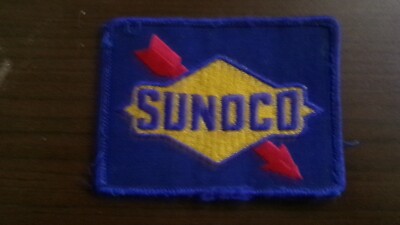SUNOCO OIL REFINERY COMPANY EMPLOYEE  SHOULDER PATCH 4'' X 3''