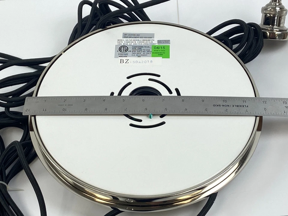 Круглый подвесной навес с 5 подвесными светильниками Restoration Hardware 68060861PN - Изображение 3 из 4