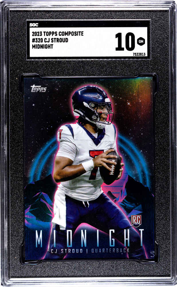 2023 Topps Composite #320 C.J. Stroud MIDNIGHT Rookie RC -- PSA 10 -- GEM MINT