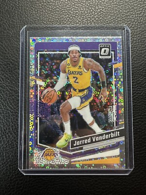2023 24 Donruss Optic Jarred Vanderbilt SilverFast Break Prizm Lakers #139