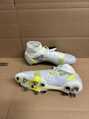 NIKE MERCURIAL SUPERFLY 8 ELITE SG PRO WHITE-BLACK-MET NIKE MERCURIAL SUPERFLY 8 ELITE SG PRO WHITE-BLACK-MET