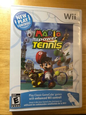 Mario Power Tennis: Nintendo New Play Control