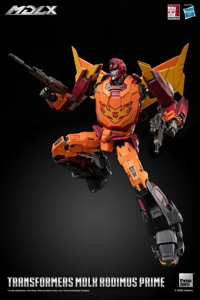 Figura de acción Transformers Mdlx Rodimus Prime - Imagen 4 de 4