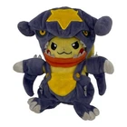 🐞 Pokemon Center Original Plush Doll Garchomp-Maniac Pikachu Japan 8" USED - E9