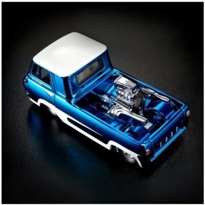 🔥Hot Wheels 2022 RLC Exclusive HI-PO HAULER🏁 Aqua Spectraflame